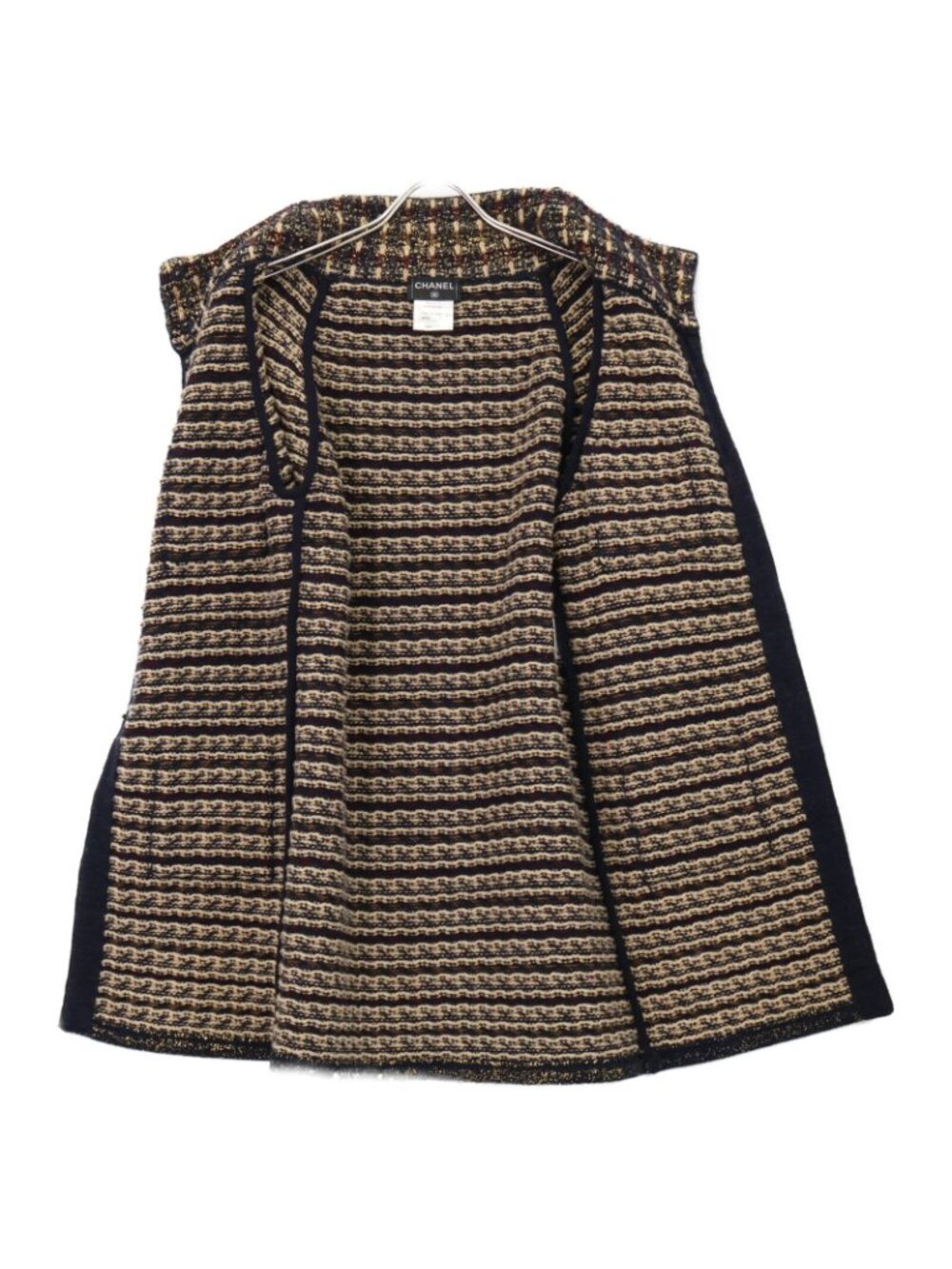 Chanel Gripoix Button Wool Cashmere Knit 36 Sweater - Picture 4 of 9